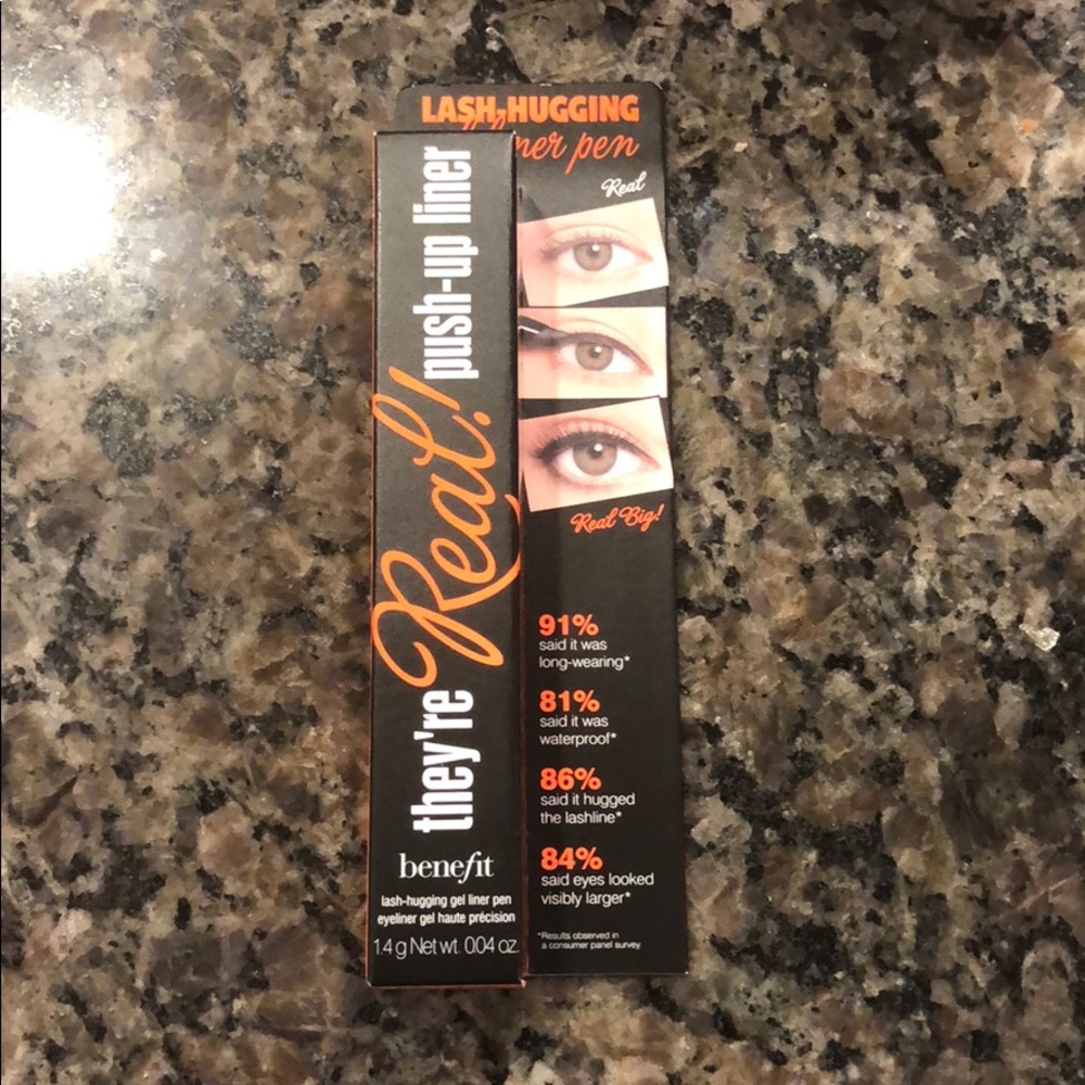 Benefit they’re real eyeliner.